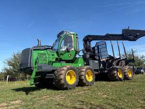 John Deere 1510 G Haas Kombimaschine Rückezug